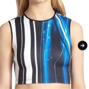 Clover Canyon Sleeveless Crop Top XS